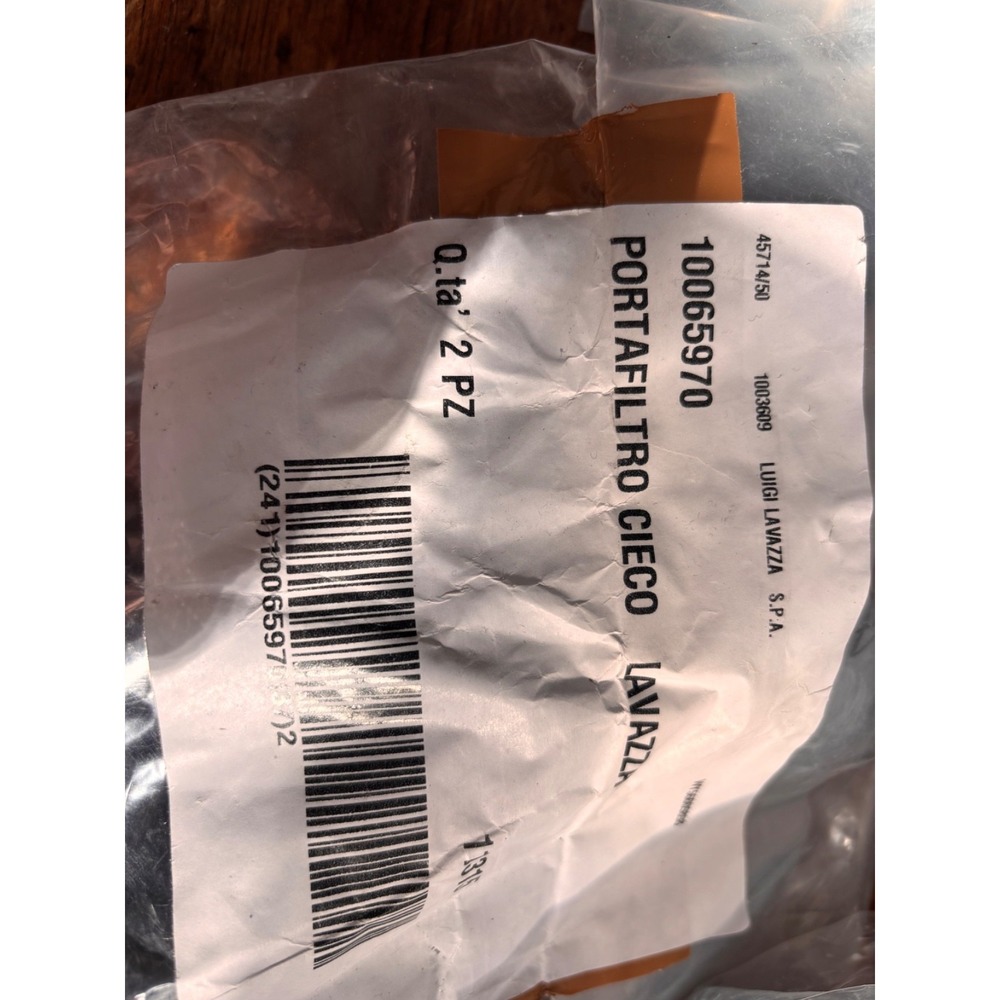 Lavazza Portafilter 10065970 Luigi Replacement Portafiltro Coffee Machines